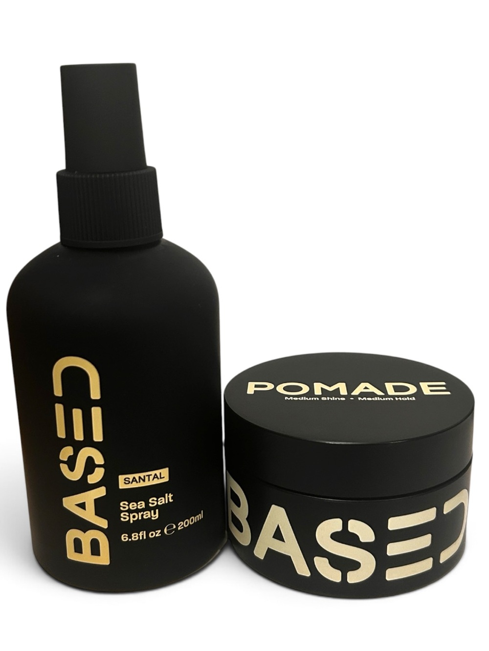 BASED Bodyworks Beachy Flow Duo Sea Salt Spray + Pomade New In Box